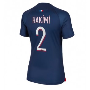 Paris Saint-Germain Achraf Hakimi #2 Hemmatröja Dam 2023-24 Kortärmad